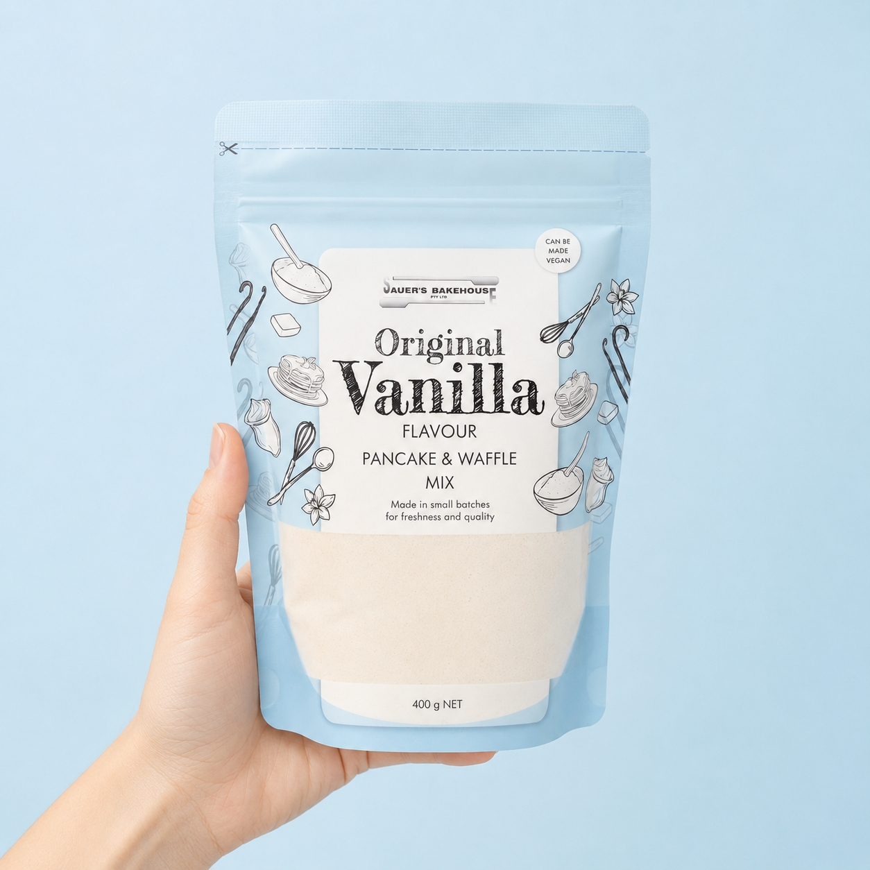 vanilla専用 Original Vanilla Pancake & Waffle Mix – Sauer's Bakehouse