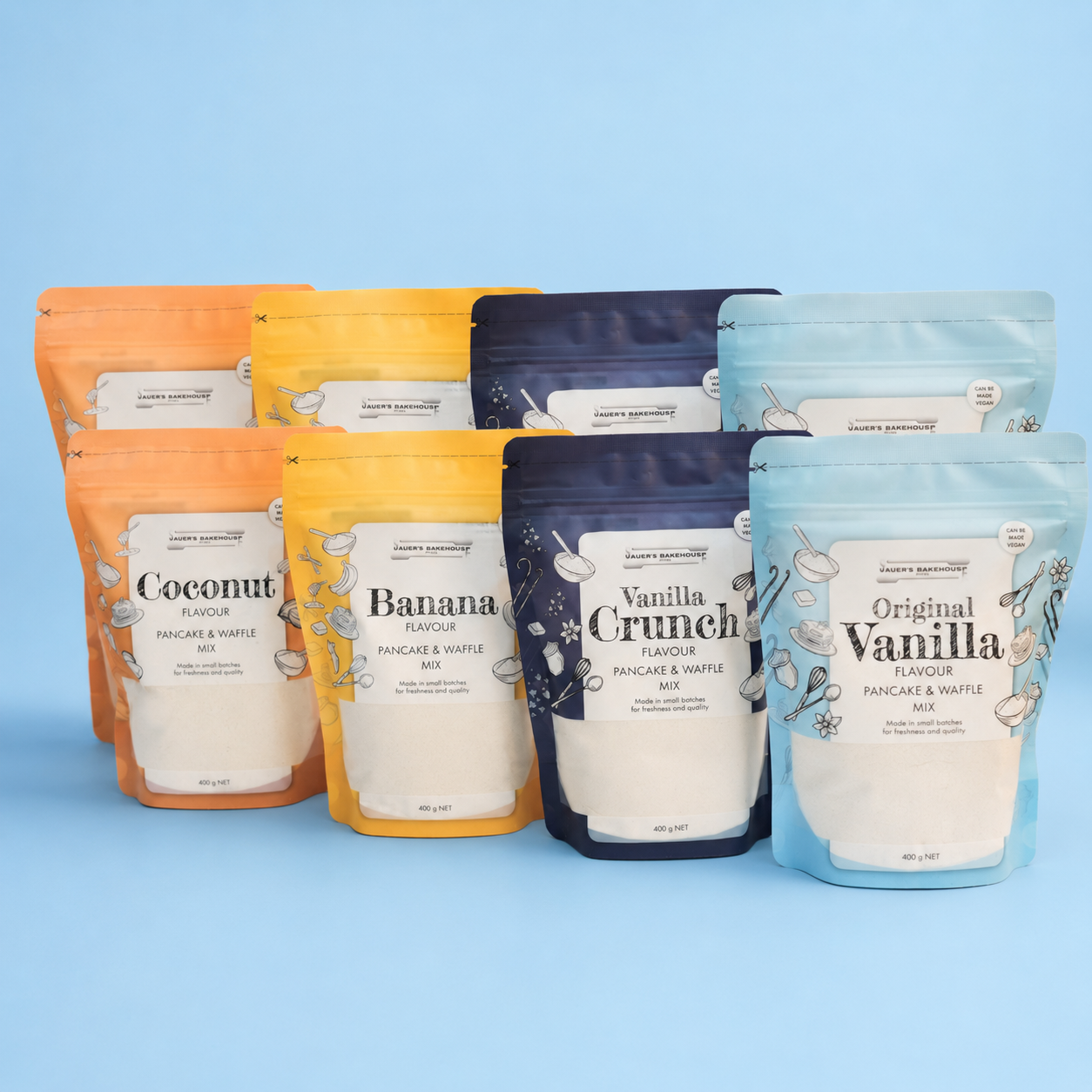 The Flippin 8 Pancake & Waffle Mix Bundle – Sauer's Bakehouse