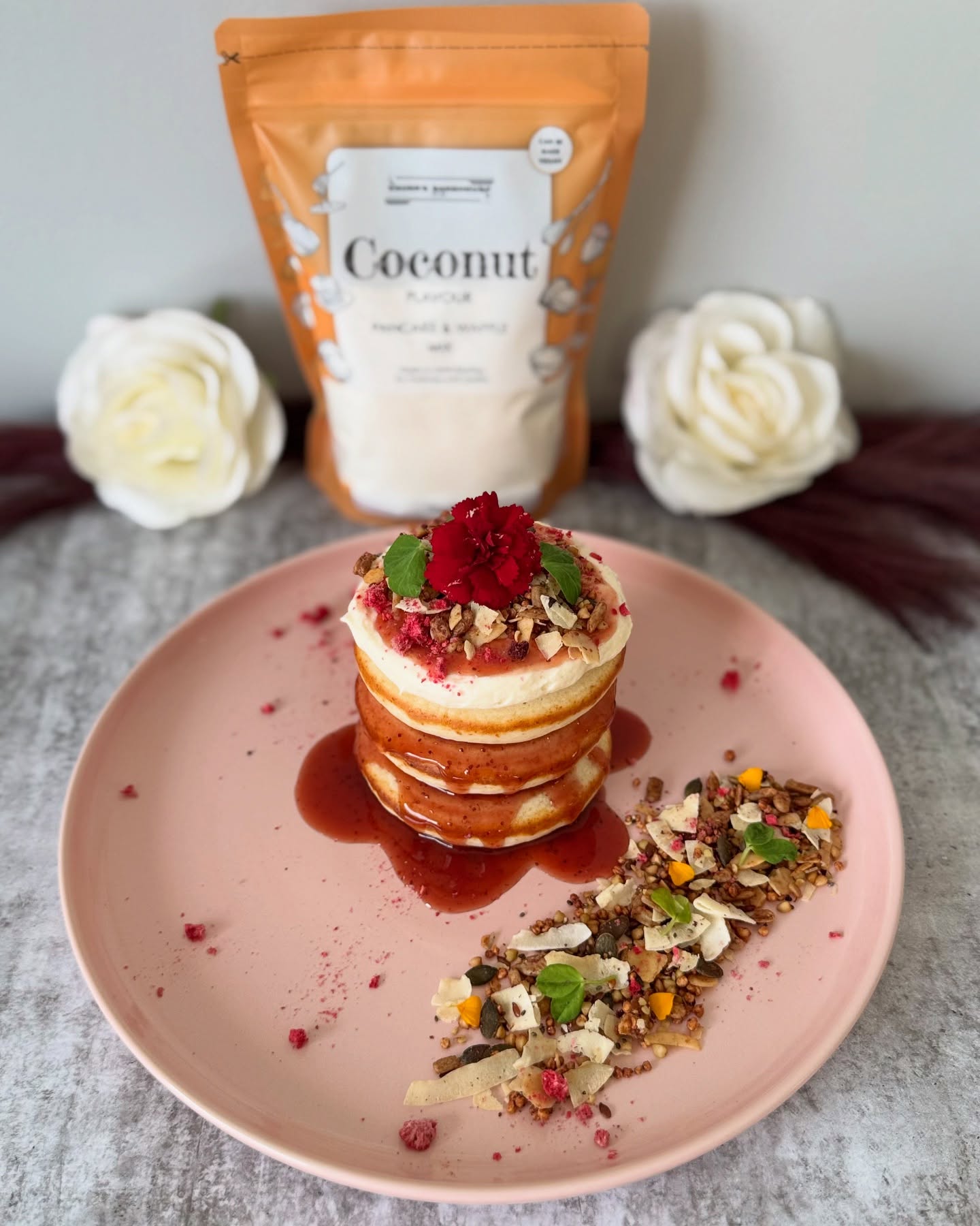 Coconut Pancake & Waffle Mix – Sauer's Bakehouse