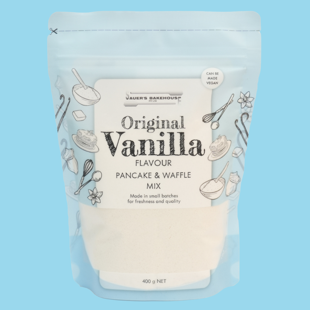 Original Vanilla Pancake & Waffle Mix – Sauer's Bakehouse