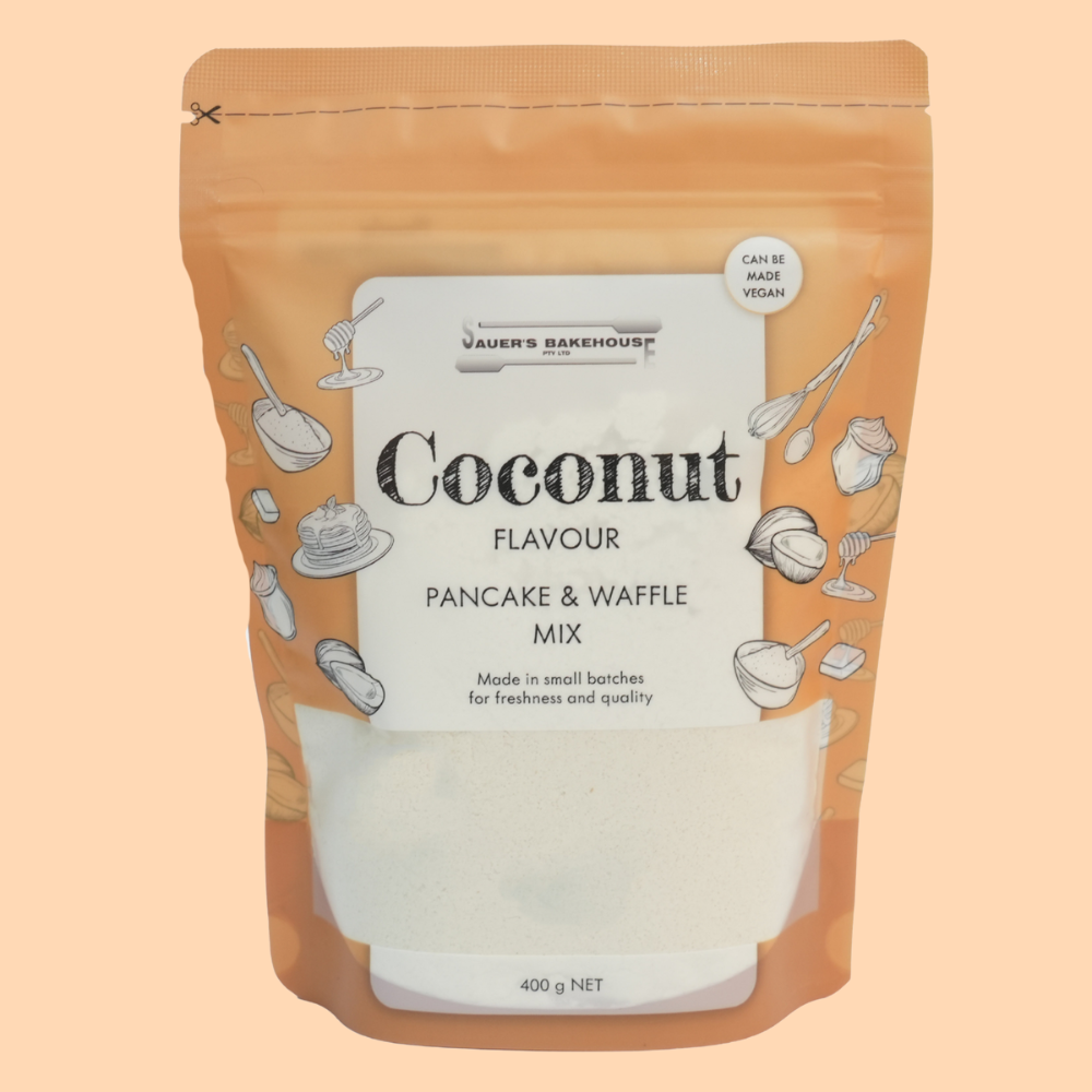 Coconut Pancake & Waffle Mix – Sauer's Bakehouse