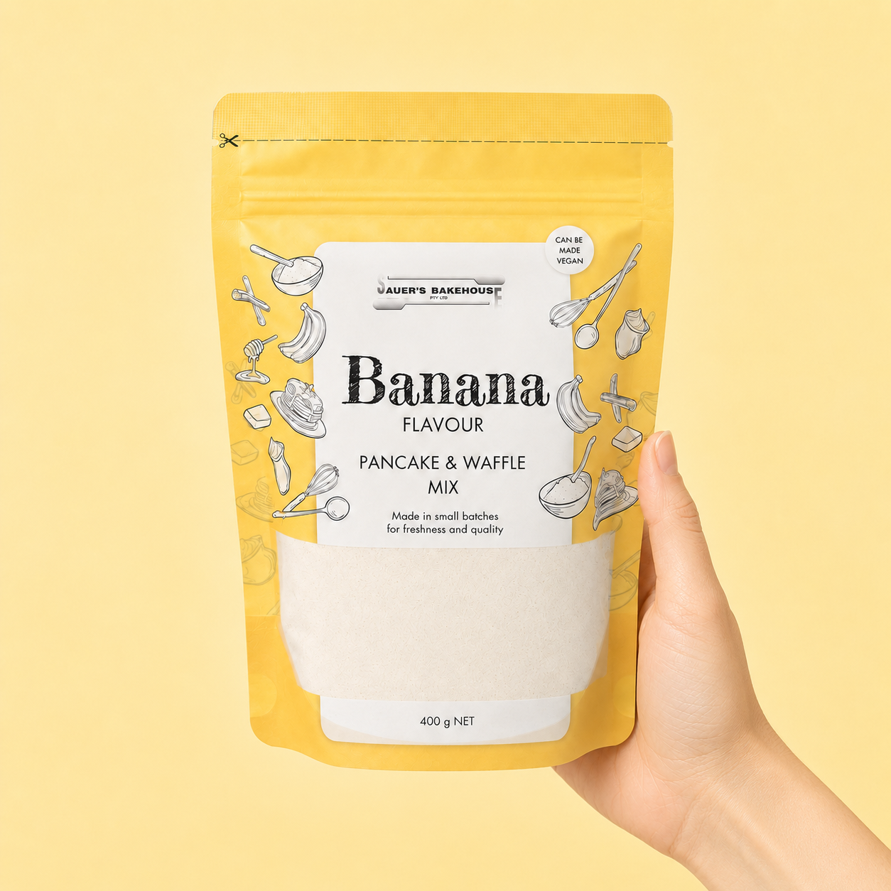 Banana Pancake & Waffle Mix – Sauer's Bakehouse