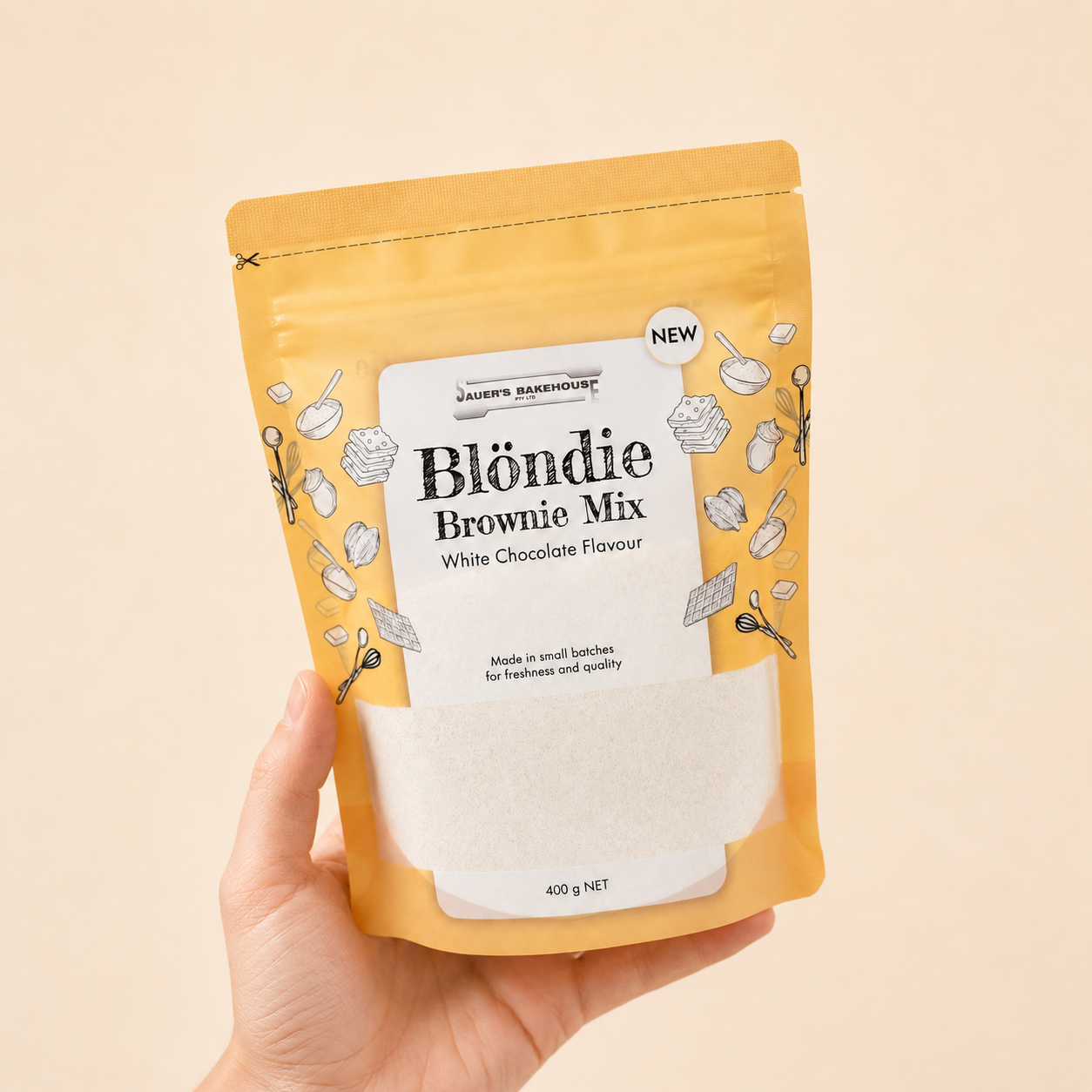 Blondie Brownie Mix by Sauer's Bakehouse on Sauersmixes.com