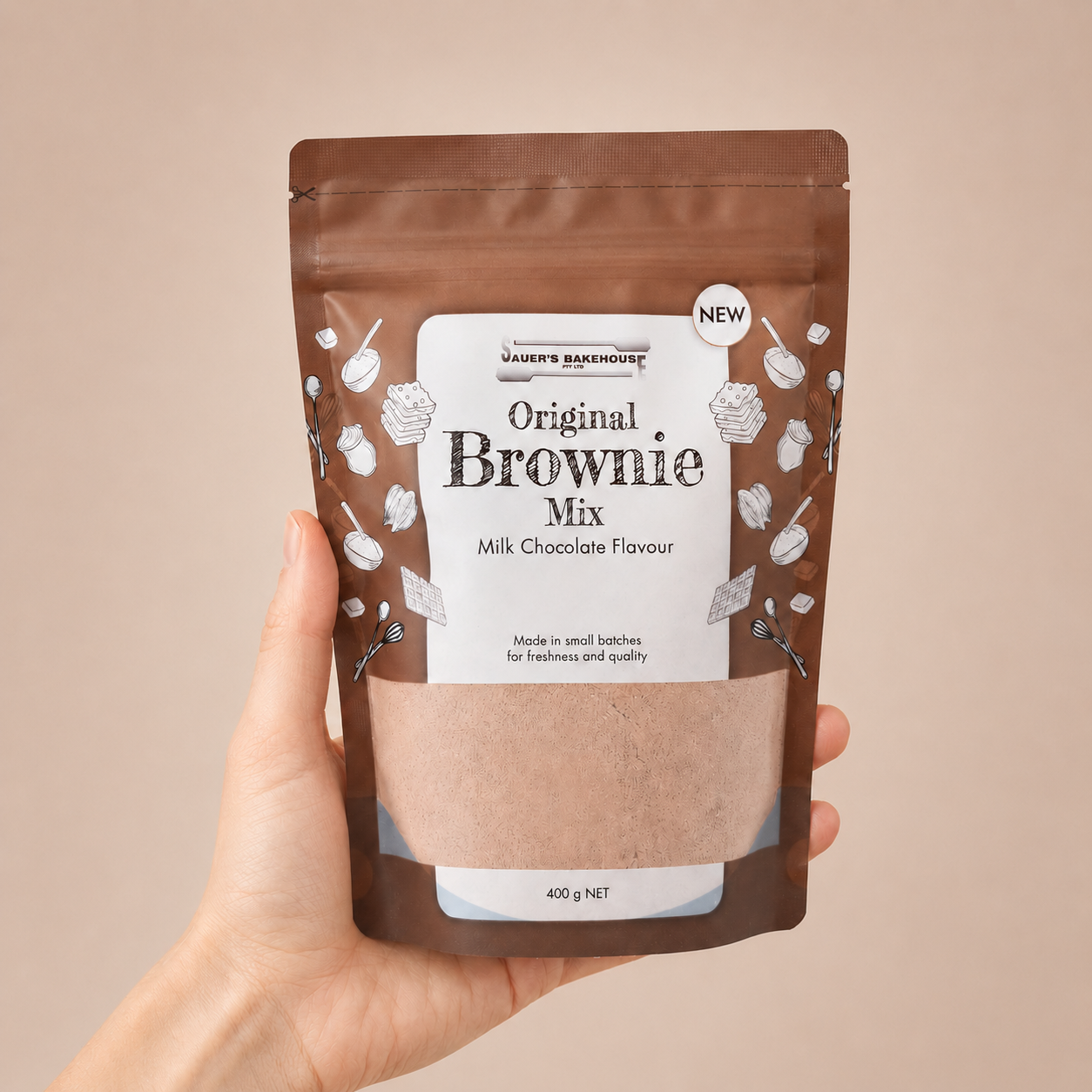 Original Brownie Mix by Sauer's Bakehouse on Sauersmixes.com