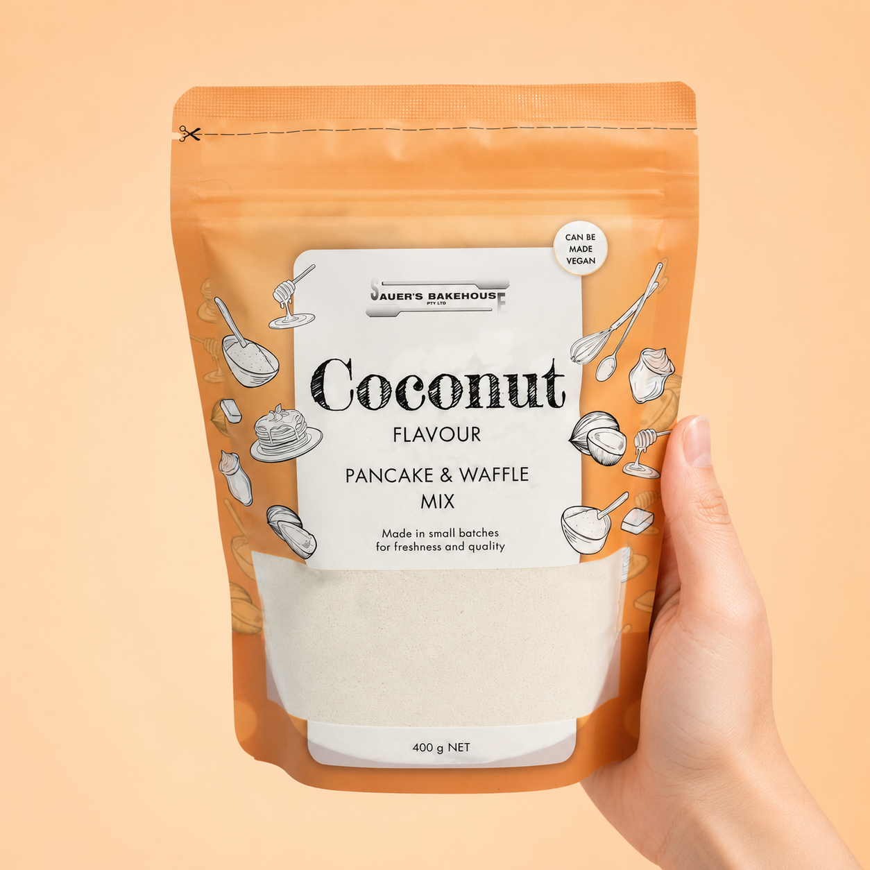 Coconut Pancake & Waffle Mix – Sauer's Bakehouse