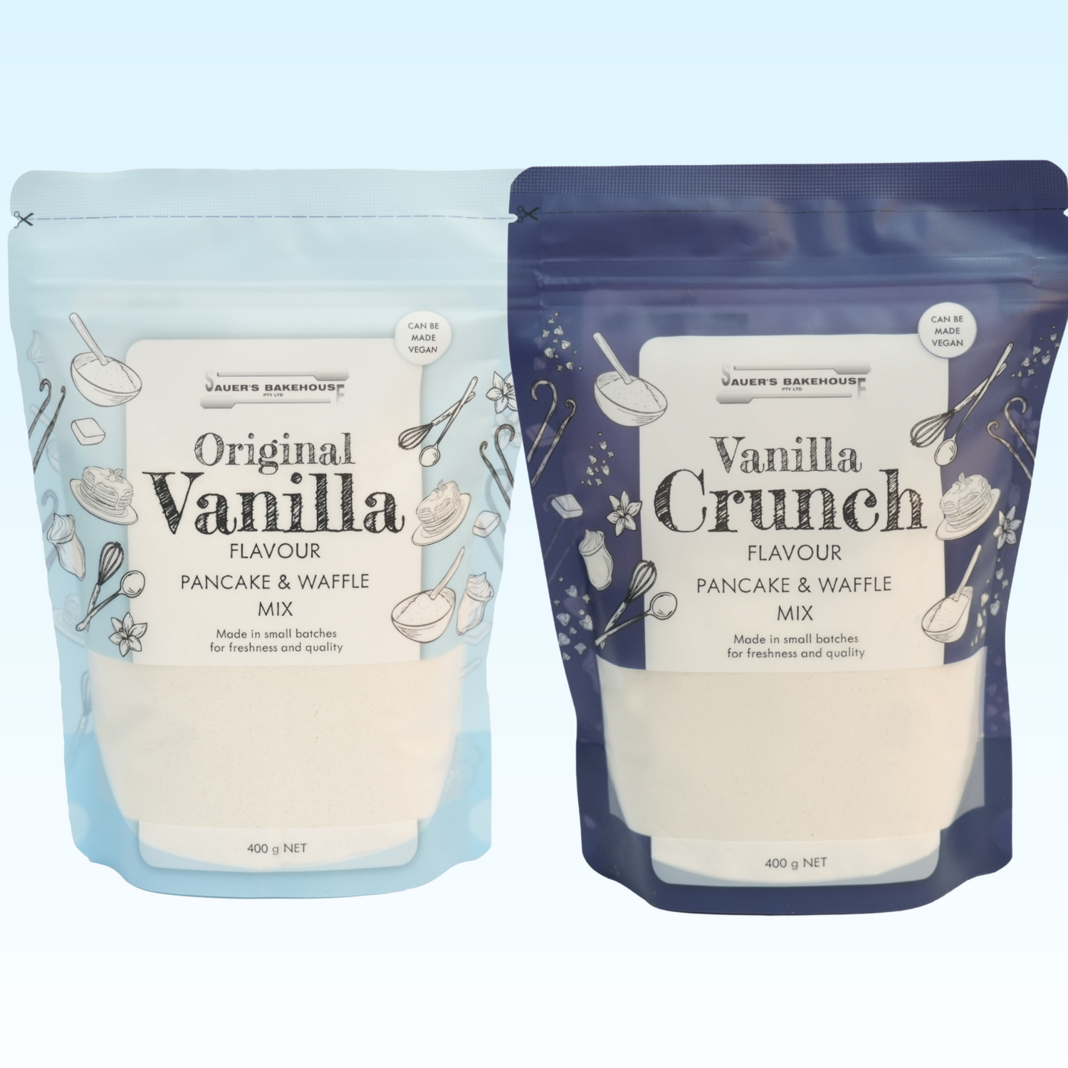 Duo Pack Pancake & Waffle Mix from Sauer's Bakehouse